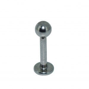 Classic Ball Labret Bar 1.0mm